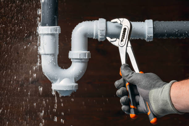 Professional Leak Detection technician working in Swepsonville, NC